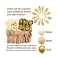 thumbnail image 3 of Balloon Aiwolf Blush Látex Neutro Dorado Beige 30 cm 50 unidades, 3 of 7