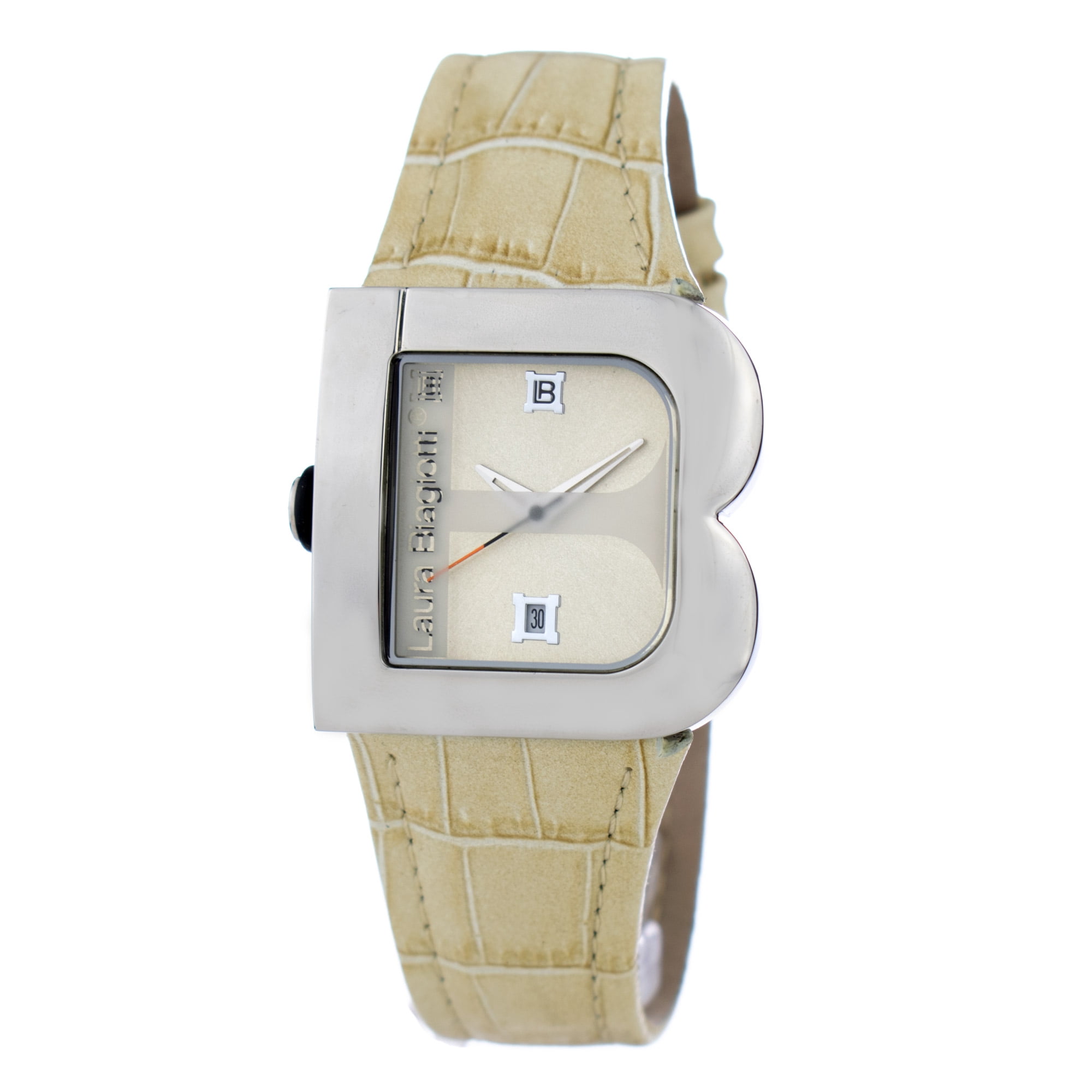 WATCH LAURA BIAGIOTTI STAINLESS STEEL BEIGE BEIGE WOMEN LB0001L 11