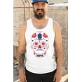 thumbnail image 4 of Buffalo Sugar Skull Men's Tank Top  Fantasy League Football Fan Tailgating, 4 of 7