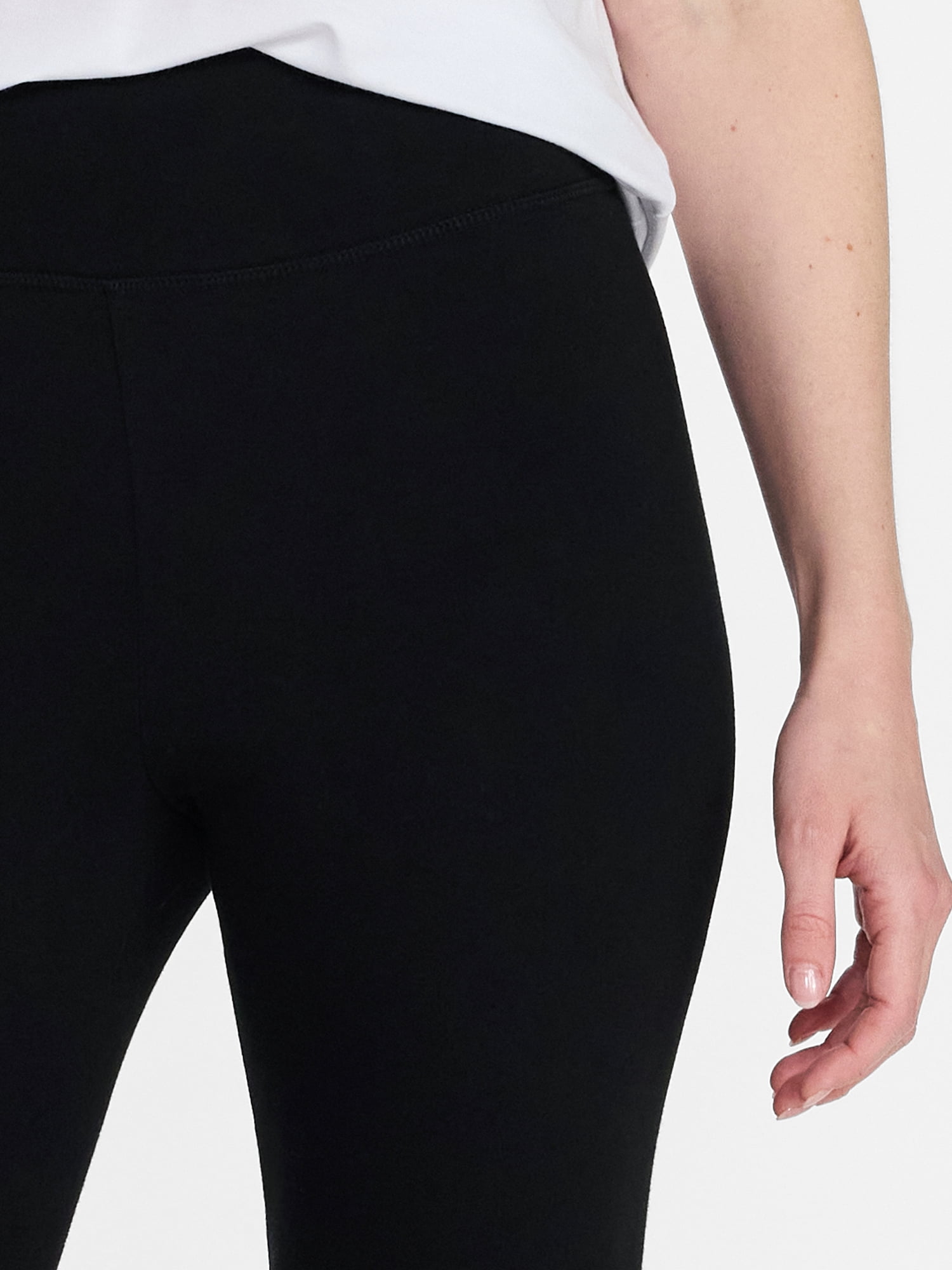 Time and Tru Women's Capri Leggings, XS-XXXL