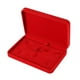 thumbnail image 1 of Minnieouse Caja de moda a prueba de polvo, vitrina, anillo de almacenamiento, bandejas planas, organizador, gran capacidad, suministros de boda para mujer Ropa, zapatos y accesorios Miscelánea Rojo Minnieouse AP017453-01, 1 of 6