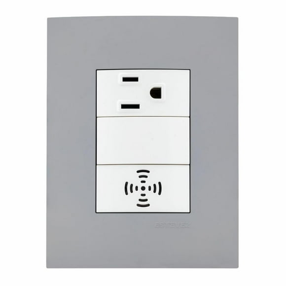 Placa 3 Ventanas Gamma Gris