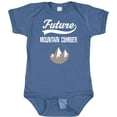 thumbnail image 3 of Inktastic Future Mountain Climber Hiking Boys or Girls Baby Bodysuit, 3 of 5