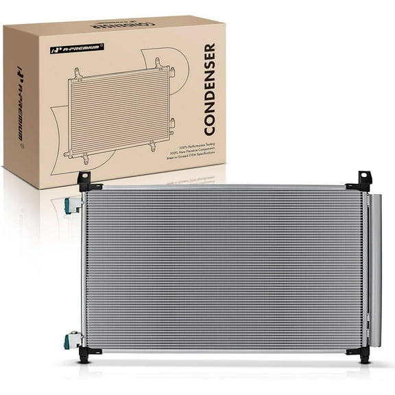 A-Premium Air Conditioning A/C Condenser Compatible with Nissan Rogue 2014-2020 L4 2.5L