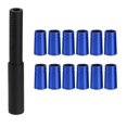 thumbnail image 2 of 1x Golf Club Shaft Extension Stick for Graphite Shafts & 12Pcs Golf Ferrules .370 Aluminum 25mm, 2 of 7