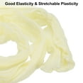 thumbnail image 3 of Uxcell 65cm/26" Medias de flores de tela de malla de nylon para manualidades DIY, color crema, paquete de 10, 3 of 7