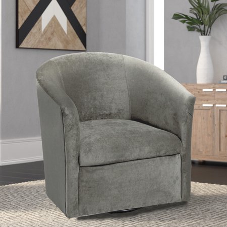 swivel office chair grey color product