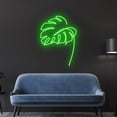 thumbnail image 3 of Handmadetneonsign Monstera leaf Led Sign, Monstera leaf Neon Sign, Wall Decor, Monstera leaf Led Light, Custom Neon Sign, Wall Décor, 3 of 5