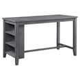 thumbnail image 4 of 5-Piece Domine Wood Counter Height Dining set in Gray, 4 of 11