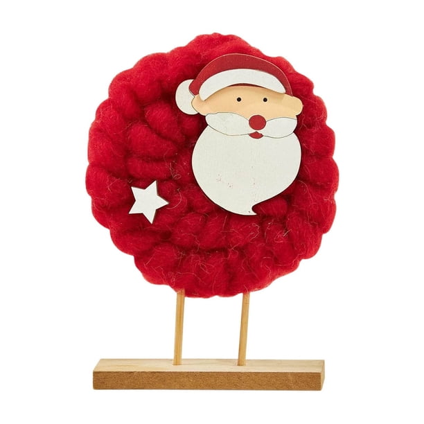 Christmas Decoration Store Santa Claus Christmas Tree Desktop Store Decoration Wool Ornament