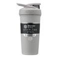 thumbnail image 1 of BlenderBottle - Botella agitadora deportiva de acero inoxidable aislada con batidor de alambre, 24 onzas, gris, batidos de proteínas e hidratación para atletas y entusiastas del, 1 of 6