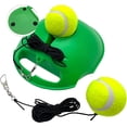 thumbnail image 1 of Self Tennis Training Companion, Tennis Trainer Rebound Baseboard For Solo Training, Enhance Your Skills With Portable Tennis Tool, Elastic Rope Ensures Stability And Portability For Outdoor Play, 1 of 1