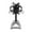 Black, variant on Jiandong Table Mic Stand Adjustable Desktop Mic Stand for Karaoke and PC Microphones(12.8X4.92X4.33Inch)