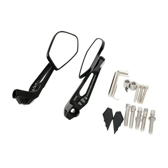 For BMW R Nine T 14-24 R Ninet Rninet R9T Pure, Urban Motorcycle Rearview Mirror 360 Adjustable Handlebar Mount Side View Mirror