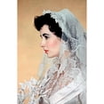 thumbnail image 3 of Hollywood Photo Archive 17x24 Black Modern Framed Museum Art Print Titled - Elizabeth Taylor - Father of the Bride Wedding Dress, 3 of 5