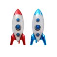 thumbnail image 1 of Set de globos de aluminio Space Rocket 4D inflables x2 para fiesta, 1 of 2