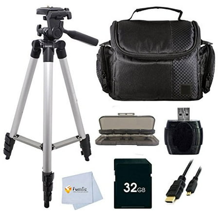 Accessory kit for Samsung F90 HMX-F90 Camcorder with 2.7