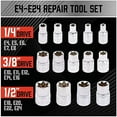 thumbnail image 5 of Juego Llaves Vaso E-TORX 14 Piezas Juego Llaves Vaso Torx Hembra Premium, Juego Llaves Vaso Estrella, Juego Llaves Vaso Torx, Juego Llaves Vaso Torx Externas, 5 of 5