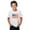 White, variant on Boys Girls Summer T Shirts Short Sleeve Crew Neck Tee Casual Loose Printed T-Shirts Kids Breathable Tops