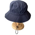 thumbnail image 3 of Domzest Sun Hats for Women UPF 50+ UV Protection Wide Brim Bucket Waterproof Hat with Adjustable Chin Strap for Outdoor Unisex Suitable Navy, 3 of 6