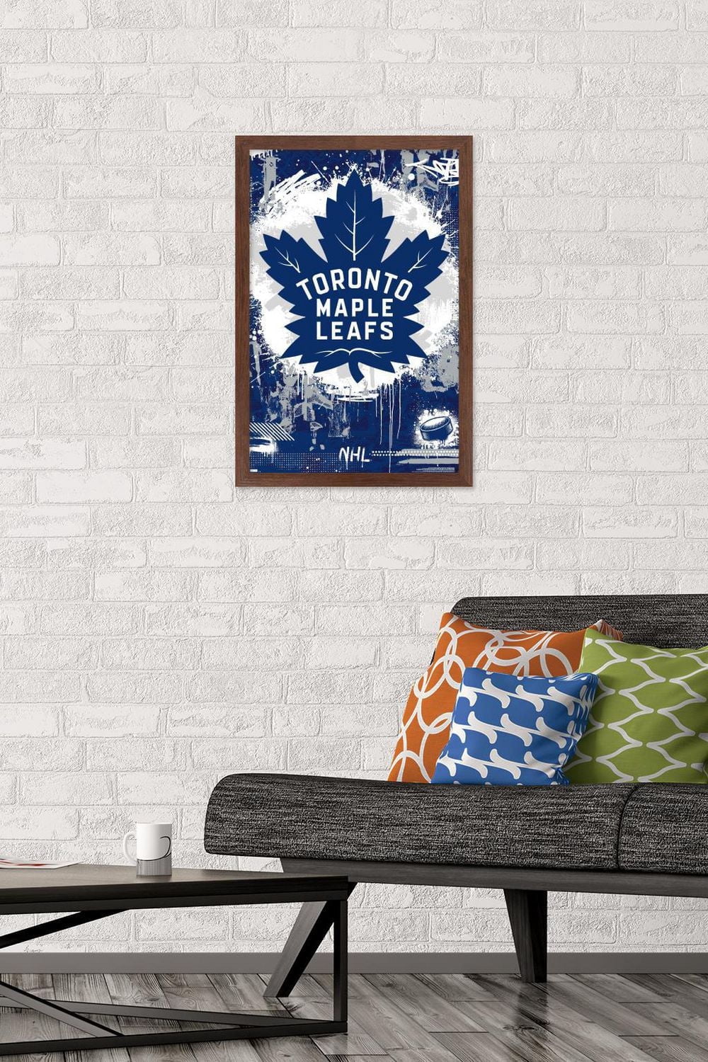 NHL Toronto Maple Leafs - Maximalist Logo 23 Wall Poster, 22.375" x 34"