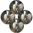 thumbnail image 2 of Coolnut Horse Round Placemats Waterproof Non-Slip Washable Place Mats Polyester Table Mats Set of 4 Heat Resistant for Home Kitchen Holiday Party Home Decor Gifts, 2 of 7
