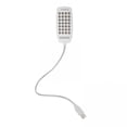 thumbnail image 1 of lionlar 4X USB Portable Lamp 28 LED Gooseneck for Laptop PC Computer white Bagged, 1 of 8