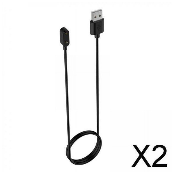 Cargador USB premium Hugo para Watch Fit cable de carga rápida negro medianoche 2 piezas