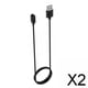 thumbnail image 1 of Cargador USB premium Hugo para Watch Fit cable de carga rápida negro medianoche 2 piezas, 1 of 10