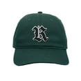thumbnail image 2 of Daxton Old English 3D Alphabet Letters Numbers Initial Baseball Dad Hat - Hunter Green, Letter R, 2 of 2