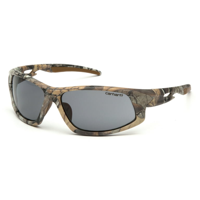 送料無料 通販 激安 Carhartt Ironside Realtree Lens Gray Glasses Safety Anti-Fog 保護メガネ・防災面