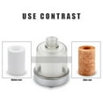 thumbnail image 1 of Universal Outlet Shower Filter PP Bath Filter; Cotton Home Kitchen Faucet Strainer Bathroom Accessories, 2Pcs Filter Element, 1 of 9