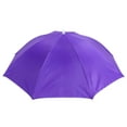 thumbnail image 2 of Sombrero paraguas para adultos, impermeable, plegable, para pesca al aire libre, senderismo, morado, 2 of 14