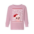thumbnail image 1 of Awkward Styles Toddler Christmas Sweater Long Sleeve Toddler Christmas Shirt for Girls Boys Piggy Sweater, 1 of 4