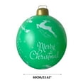thumbnail image 3 of LEFTHIGH Home Christmas Decoration Ball 60cm Outdoor Christmas Inflatable Decorated Ball Pvc Inflatable Christmas Ball Christmas Tree Decorations Gifts, 3 of 6