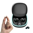 thumbnail image 2 of QHUDLV Small Mini Invisible Wireless Bluetooth Earphones In Ear Sleep Earbud //, 2 of 9