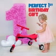 thumbnail image 3 of Tricycle KIDRIM pour Tout-Petits 1-3 Ans Pliable Rouge, 3 of 4