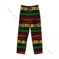 thumbnail image 4 of Men Woman Sleep Bottoms Male Lounge Trousers Mens Woman Rastafarian Leaves Reggae Pajama Pants, 4 of 6