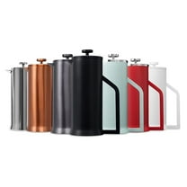 French Press Coffee Maker 34oz, Stainless Steel Insulated Brewer