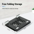 thumbnail image 3 of Laptop holder,Dissipation Silvery Laptop Tablet Carry Stand Laptop Adjustable Laptop Convenient Computer Heat Universal Stand Heat Dissipation Nebublu Laptop Tablet Universal Stand Adjustable Pristin, 3 of 5