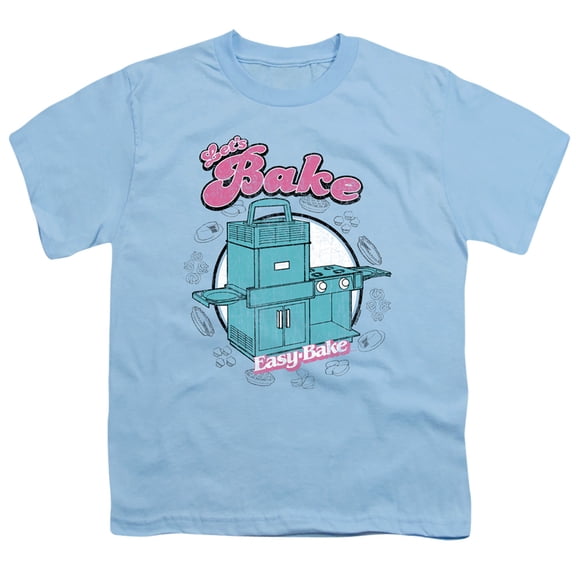 Easy Bake Oven Lets Bake S/S Youth 18/1 T-Shirt Light Blue