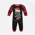 thumbnail image 3 of Chemise d'Automne Familiale Haut Pantalon à Carreaux Style de Noël Ensemble Quotidien (Rouge P Papa), 3 of 9