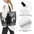 thumbnail image 4 of ZICANCN Canvas Tote Bag Aesthetic - Board Arrows Decision Grocery Bags Reusable Shopping Bags with Handles Durable Foldable Washable for Women Men, 4 of 8