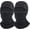 Black & Black, variant on Balaclava Ski Mask for Men 2 Pack Full Mask Shiesty Ski Mask Women Summer Cover Sun Protection Football