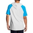 thumbnail image 3 of Champion Men's Middleweight Short Sleeve Hoodie, up to Size 2XL, 3 of 8