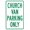 Warning Sign 5, variant on Church Staff Parking Only Warning Sign 8"x12" - Security Safety Metal Vintage Poster Decor for Church Pastor Office Staff Lounge Admin Wing Religious Organization Street Road