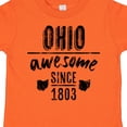 thumbnail image 4 of Inktastic Ohio Awesome Since 1803 Boys or Girls Toddler T-Shirt, 4 of 5