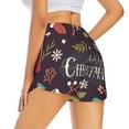 thumbnail image 3 of Fotbe Merry Christmas Womens High Waist Running Shorts Athletic Workout Quick Dry Shorts for Women with Pockets Gym Yoga Summer Shorts-Large, 3 of 9