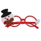 thumbnail image 2 of Gafas rre de Navidad Hombre de Nieve Novedad Anteojos Vacación Lentes de Foto BLESIY Gafas de fiesta de muñeco de nieve, 2 of 8