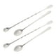 thumbnail image 3 of GOOHOCHY 4pcs Café de acero inoxidable con agitación de la cuchara Postre cucharas de mango largo Spoons, 3 of 8